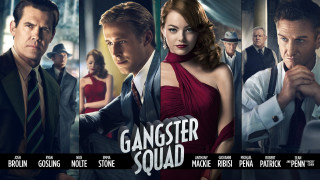 Gangster squad movie poster red - movie poster free wallpaper
