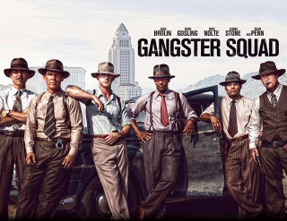 Gangster squad men standing next - movie poster free wallpaper