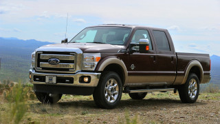 Brown truck mountains dirt road - the mountain free wallpaper