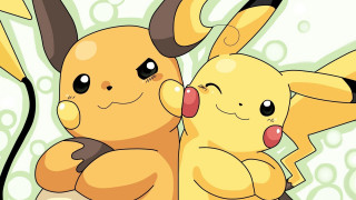 Pikachu hugging bubbles yellow umbrella - a yellow umbrella free wallpaper