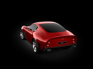 Red sports car dark room 4 - a red sports car free wallpaper