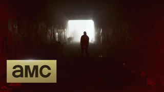 Man standing dark tunnel amc - the end free wallpaper