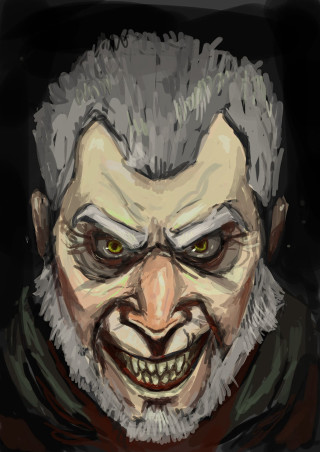 Creepy man beard mustache drawing - a beard and a beard free wallpaper