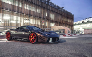 Grey sports car red rims - red rim free wallpaper