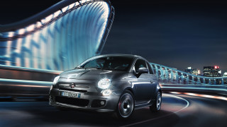 Small car city street night - a city street free wallpaper