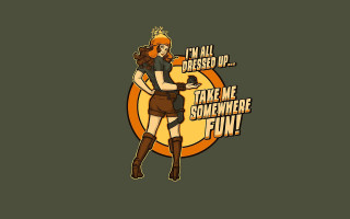 Woman costume gun hat head - a gun and a hat free wallpaper