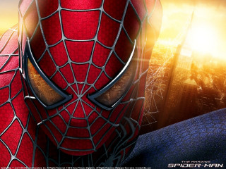 Spider man movie poster city - marvel comic free wallpaper for desktop