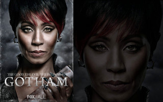 Woman red hair black top 3 - ada gladys killins free wallpaper