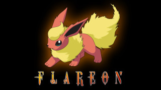Pikachu cartoon flareon background flareon - furry art free wallpaper