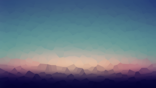 Colorful sky mountains clouds background - low free wallpaper