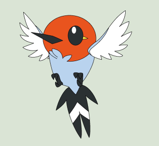 White wings black beak black - its chest free wallpaper