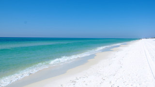 Beach white sand blue water 5 - white sand free wallpaper