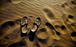 Shoes beach sand shoe brush - sandy free wallpaper