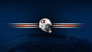 Auburn football helmet blue background - the sideline free wallpaper