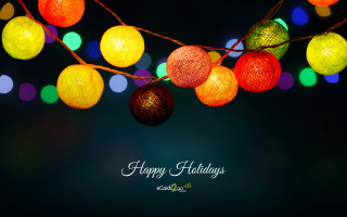 String lights moonlight night sky - a string free wallpaper