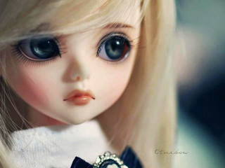 Doll bowtie white shirt blue - a bow tie free wallpaper