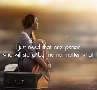 Woman sitting suitcase quote on - single free wallpaper