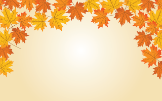 Yellow orange leaves autumn fire - evaline ness free wallpaper