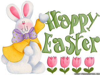 Happy easter bunny bow tie 5 - david ramsay hay free wallpaper