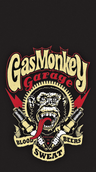 Monkey guns sign gas monkey - dieselpunk free wallpaper