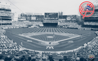 Baseball stadium crowd big screen 3 - lot of people watching free wallpaper