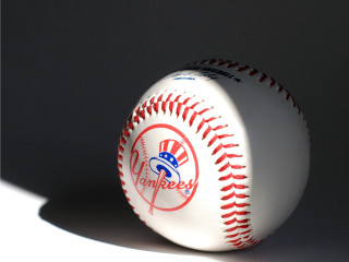 Baseball white surface shadow red - the ball free wallpaper