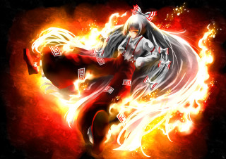 Person red white outfit sword - outfit free wallpaper