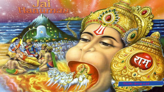 Hindu god large head body - a painting of a hindu god free wallpaper