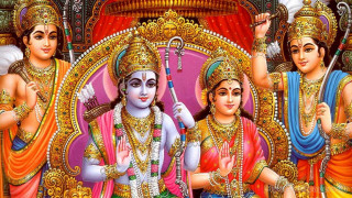 Three deities temple man woman - divine free wallpaper