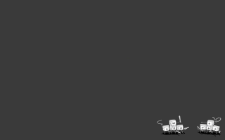 White objects black surface white - a couple free wallpaper