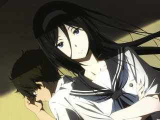 Anime couple hugging sunlight room - neo free wallpaper