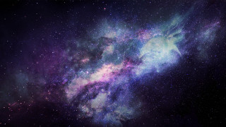 Purple blue space stars bright 5 - space free wallpaper for desktop