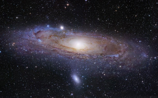 Large colorful galaxy stars bright 4 - galaxy free wallpaper