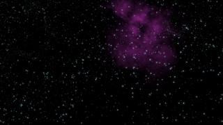 Purple object black sky stars 2 - a few white dot free wallpaper