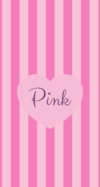 Pink heart word pink striped - a pink heart free wallpaper