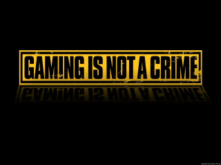 Yellow black sign gaming not - video game free wallpaper