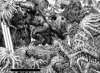 Bear demon attack woods animals - other animal free wallpaper