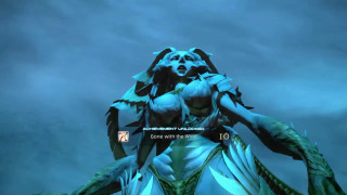 Woman demon body head image - video game free wallpaper