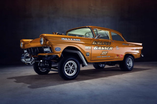 Yellow truck flatbed garage black - a yellow truck free wallpaper