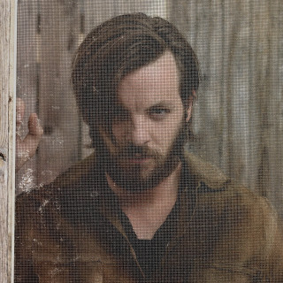 Man beard leather jacket serious 3 - a serious look free wallpaper