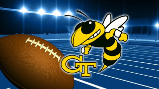 Football hornet field lights foreground - allen tupper true free wallpaper