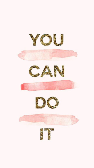 Pink gold quote inspirational verdadism - gold glitter free wallpaper