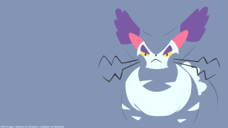 Cartoon character big head big 3 - a white cat free wallpaper