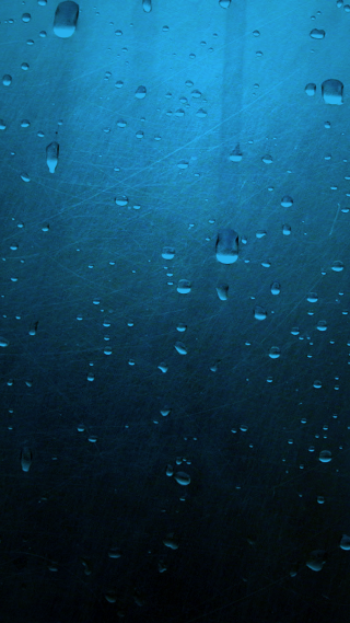 Blue background water drops sky 2 - a digital rendering free wallpaper