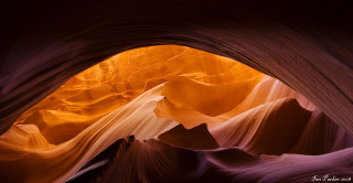 Cave mountain view sky opening - a cave free wallpaper
