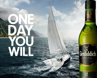 Wine boat ocean special occasion - realistic free wallpaper