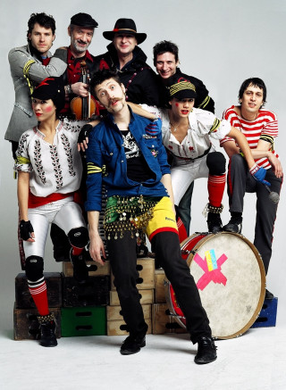 Group drummer posing white background - an album cover free wallpaper