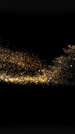 Black gold glitter kinetic particles - anish kapoor free wallpaper