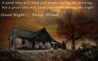 House tree painting quote poem - a painting of a house free wallpaper