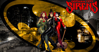 Gotham city sirens women night - charles codman free wallpaper